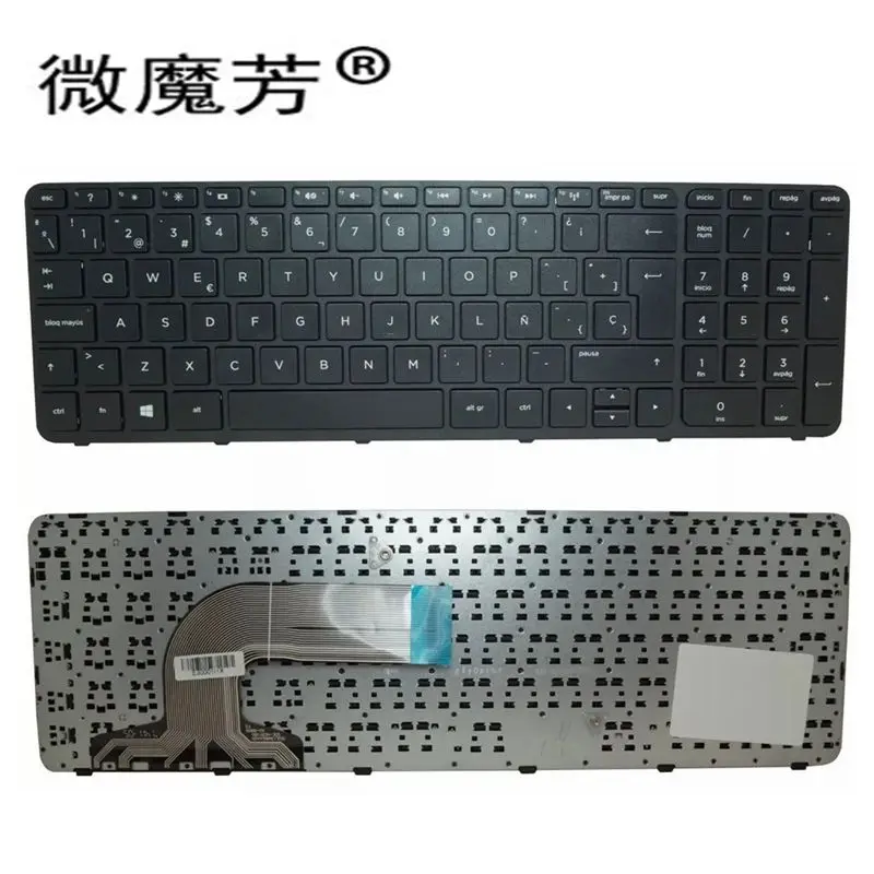 

Notebook Keyboard for HP pavilion 250 G2 G3 256 G2 G3 15-E 15-N 15T 15E Teclado SP Spanish