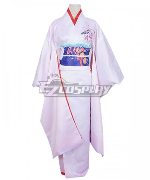 Fate Grand Order Saber The Garden of Sinners Shiki Ryougi Flower Kimono Yukata Dress Uniform Outfit Anime Cosplay Costume E001