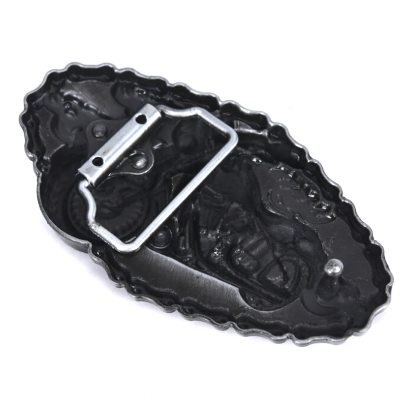 Punk Motorcycle Modelling Cowboy Alloy Belt Buckle Western Buckles For Belts 1.5 Inch Width Cowboy And Cowgirl Metal Tool