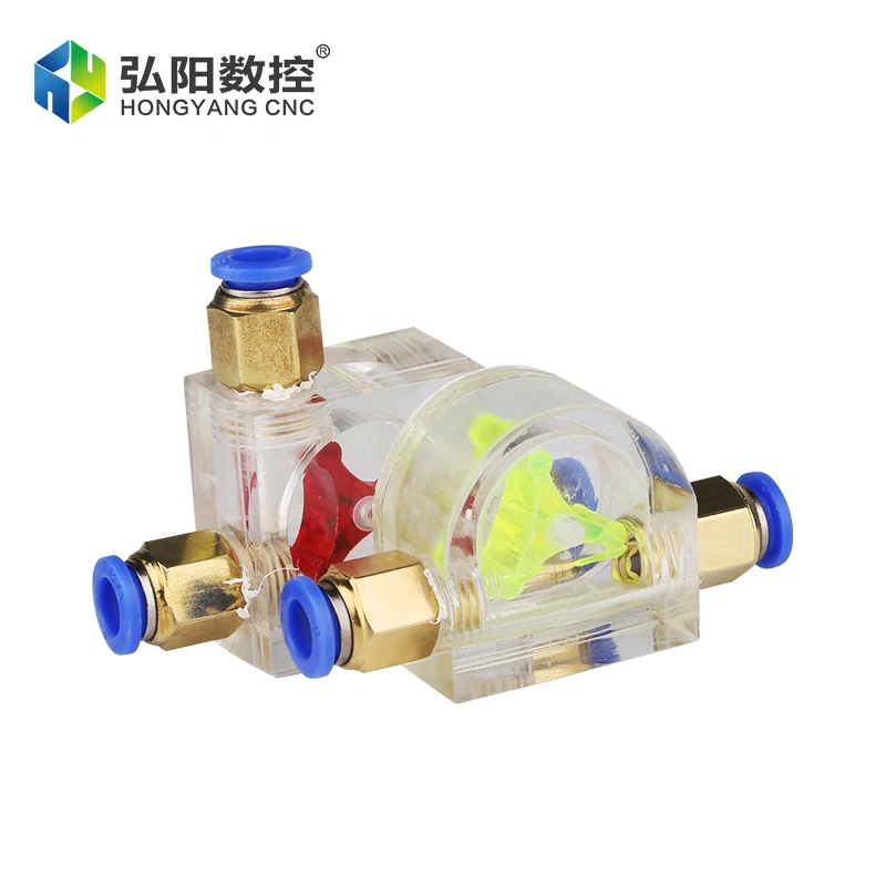 Flow meter monitor liquid indicator water-cooled main shaft submersible pump indicates the size of rotating observer