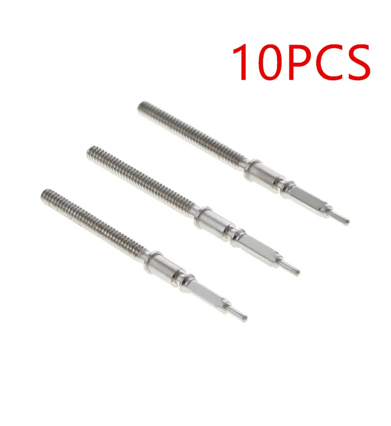 10PCS Watch Winding Stem Replacement For ETA 2824-2 2834-2 2836-2 Watch Movement Repair Parts Accessories