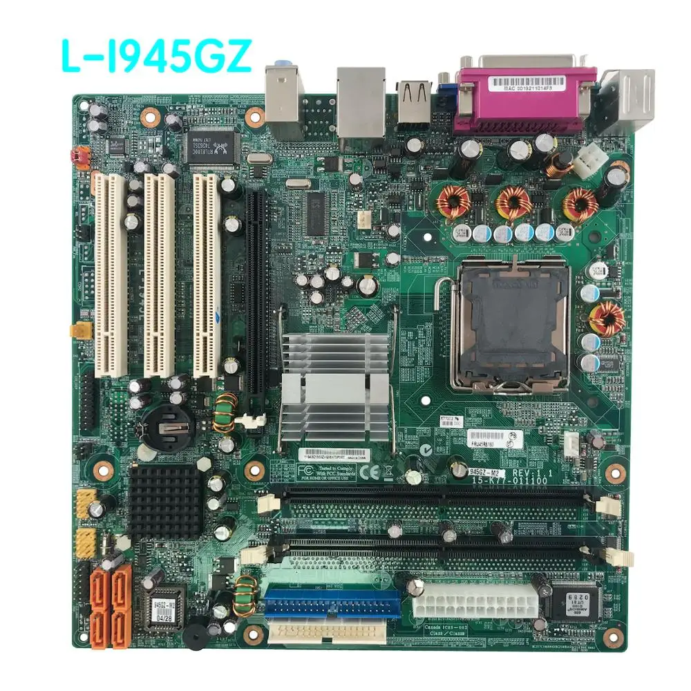 Suitable For Lenovo L-I945GZ Motherboard 15-K77-011100 45R6160 945GZ-M2 Mainboard 100%tested fully work