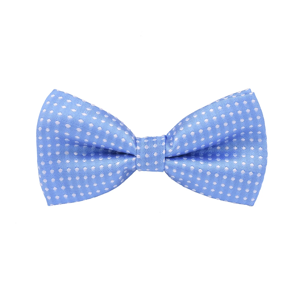 HUISHI Kid's Bow Tie High Quality Flexible Young Bowtie Smooth Necktie Soft Matte Butterfly Decorative Pattern Solid Color Ties