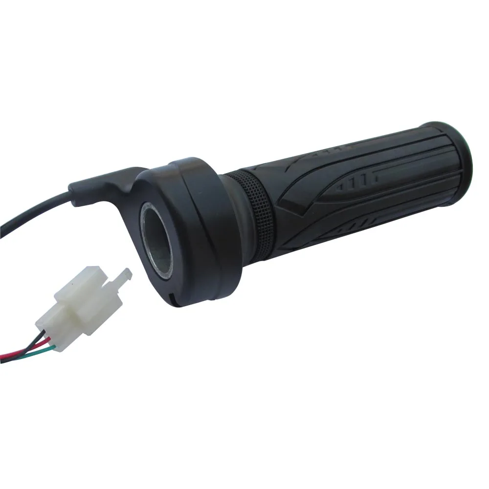 1 Pair Throttle 24V 36V 48V 60V 72V 84V 96V Accelerator Twist Gas Handle for Electric Bicycle/e-bike/Scooter/BLDC Controller