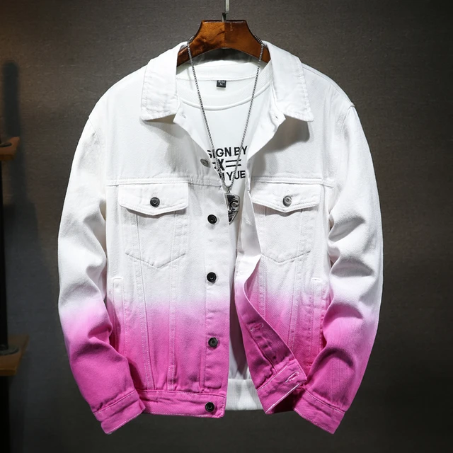 Men s Color Denim Jacket Men Denim Jackets Men s Color Jacket Spring autumn 2023 Aliexpress