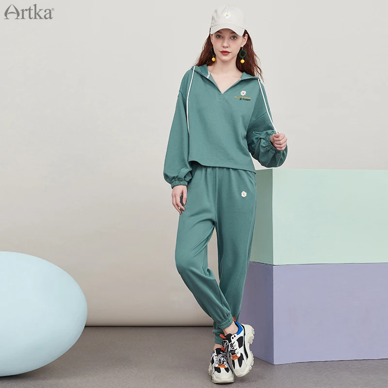 ARTKA 2025 Autumn New Women Hoodie three-piece set sold separately VA25004Q
