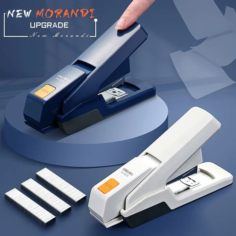 Stapler Rotation School Binding Supplies Convenient for Users Labor-saving Fashion Center Combination Stapler Rotation