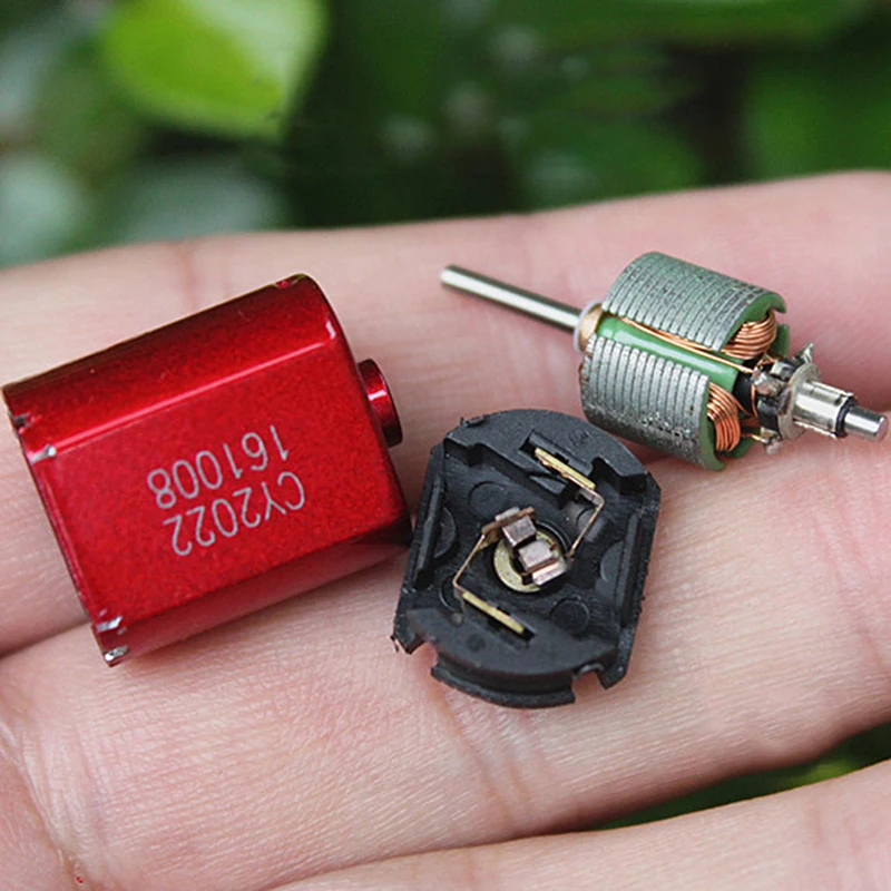 Ultra-Alta Velocidade Motor Elétrico, DIY RC Car Toy, Escova de Carbono, DC 2.4V, 3.2V, 3.7V, 030, 4Pcs por Lote