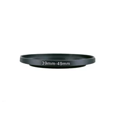 39mm-49mm 39-49mm 39 do 49 Step Up filtr obiektywu metalowy Adapter pierścieniowy czarny