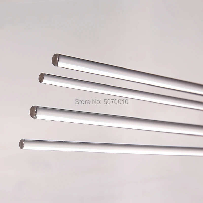 10pcs/5pcs glass stirring rod transparent Lab stirring stick muddler glass stirrer for scientific experiment