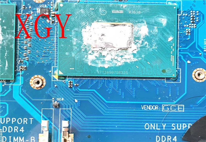 FOR DELL 9560 Laptop motherboard CN-0YV12N 0YV12N YV12N LA-E331P with SR32S I5-7300HQ N17P-G0-A1 GTX1050 100% working well