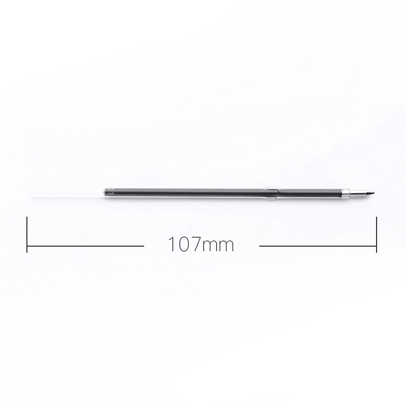 Wholesale100 Pcs 0.7mm Ballpoint Pen Refill Black Red Blue 3 Colors Office Supplies Escolar Writing Pen High Quality