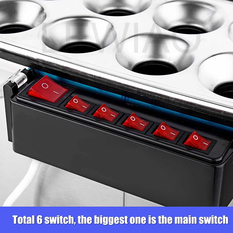 Automatic Rising Egg Sausage Maker Snack Egg Roll Cooker Hot Dog Roll Maker Omelette Master Kitchen Appliance