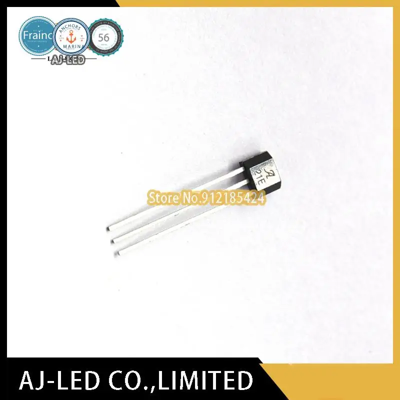 5pcs/lot A1321EUA-T High Temperature Linear Hall Effect Element Switch Circuit Magnetic Sensor Mark:21E DIP