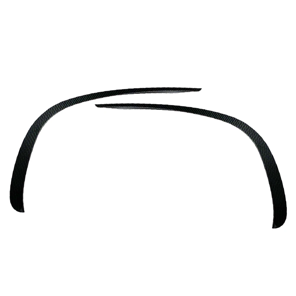 2Pcs For Mercedes Benz CLS-Class C257  Sport 2018 2019 2020 Car Front Bumper Lip Splitter Spoiler Decorative TrimABS Plastic