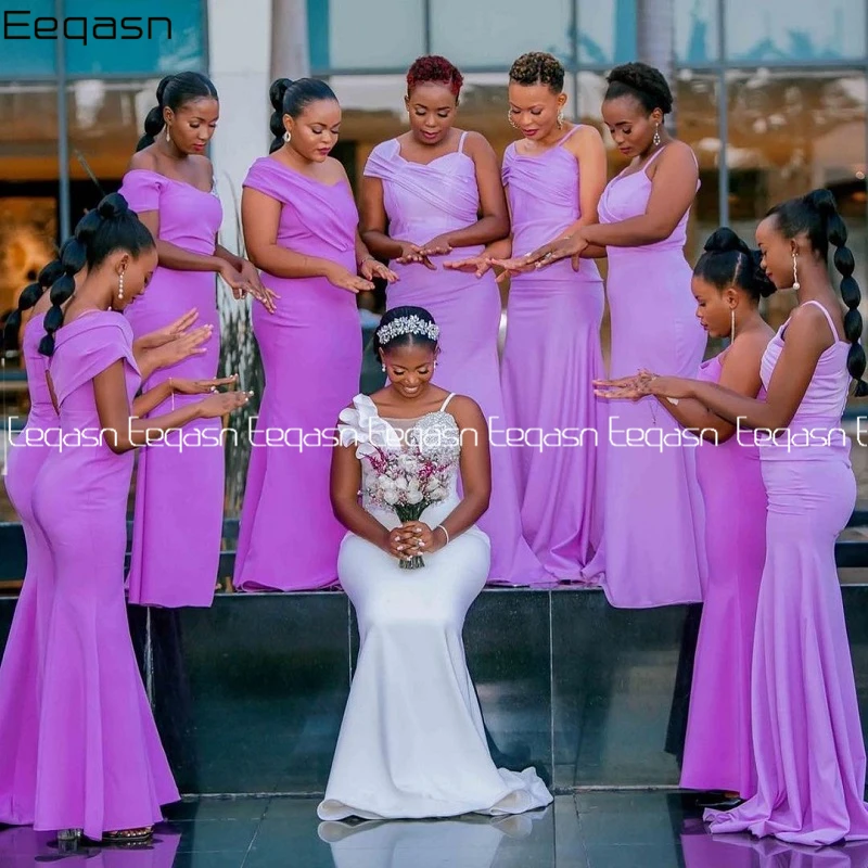 Vestidos de dama de honra da dama de honra da dama de honra da dama de honra do casamento da sereia