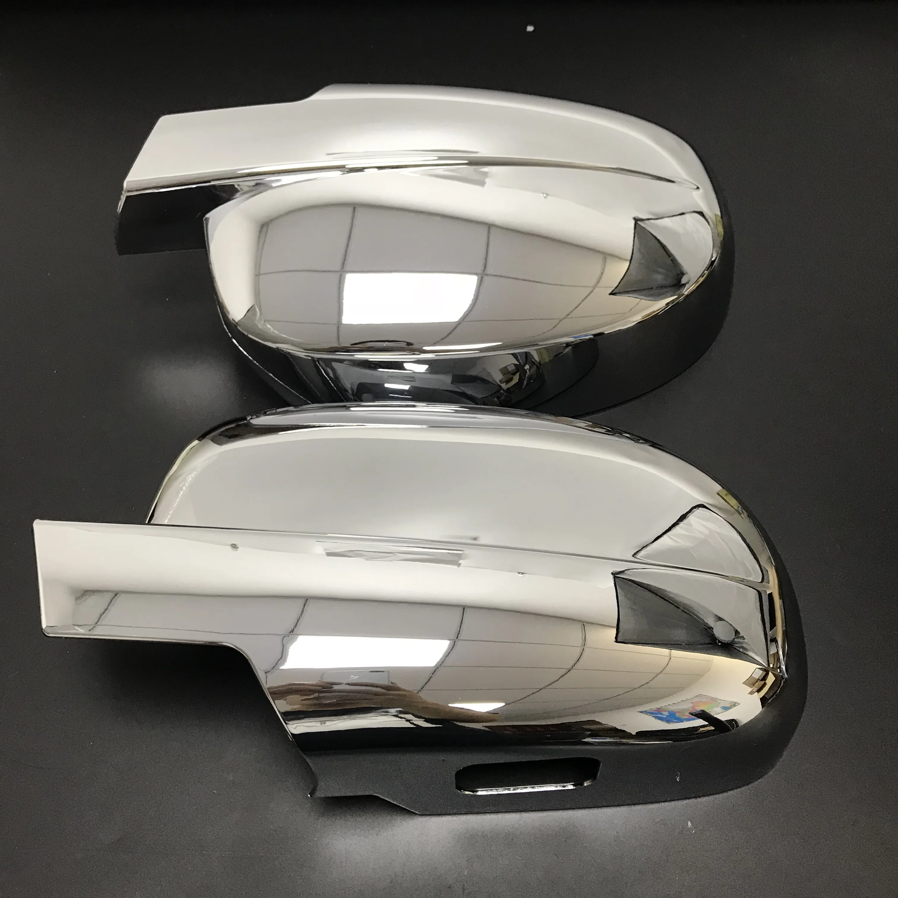 For GMC Yukon XL 2007 2008 2009 2010 2011-2014 Car Styling Chrome Silver Rearview Mirror Cover Cap Tirm 2x Exterior Accessories