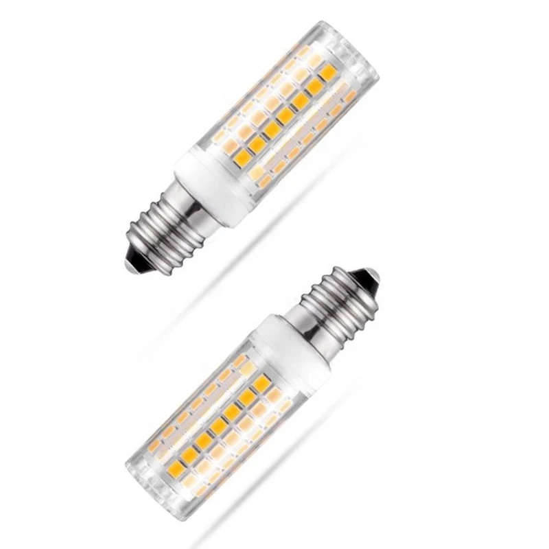 Imagem -02 - Mini Lâmpada Led Smd2835 5w 7w 9w e 12w 10x ac 220v240v Ângulo de Feixe de 360 Substitui Luzes de Lustre Halogênico