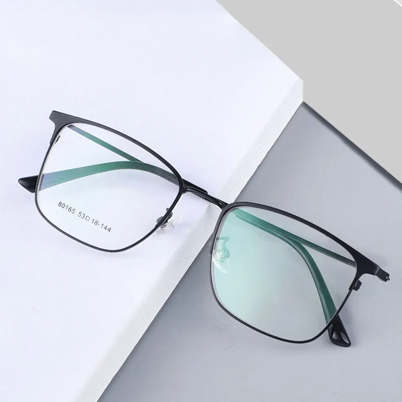 

New Arrival Metal Frame Glasses For Man and Woman Super Light Business Style Myopia Spectacles