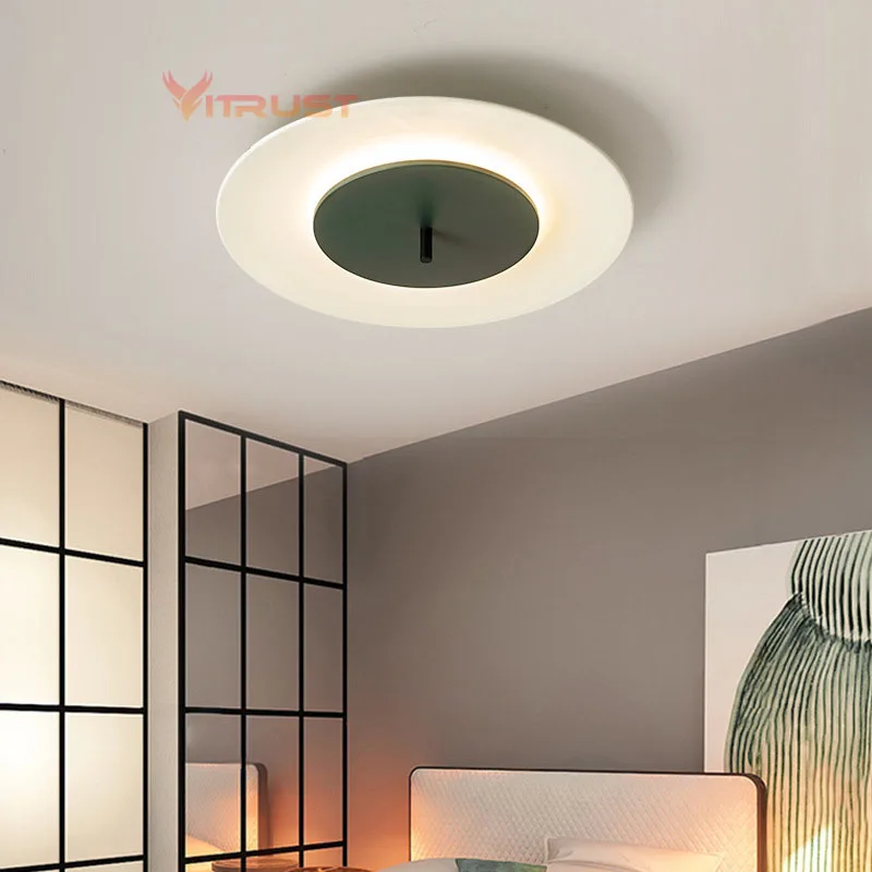 

Modern LED Ceiling Lamp Lights Nordic Wall Ceiling Home Lighting Aisle Bedroom Room Dining Study Circle Lamps