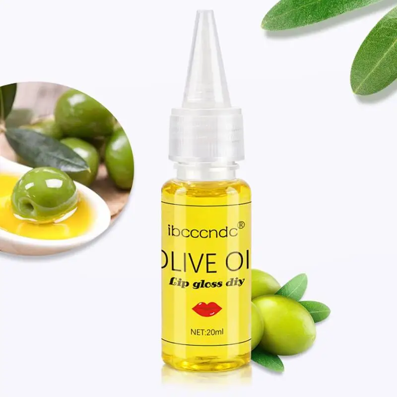 

20ml Face Lip Moisturizing Oil Olive Oil Nourishing Firming Skin Massage Essential Oil for Lip Gloss DIY Clear Lipgloss Gel