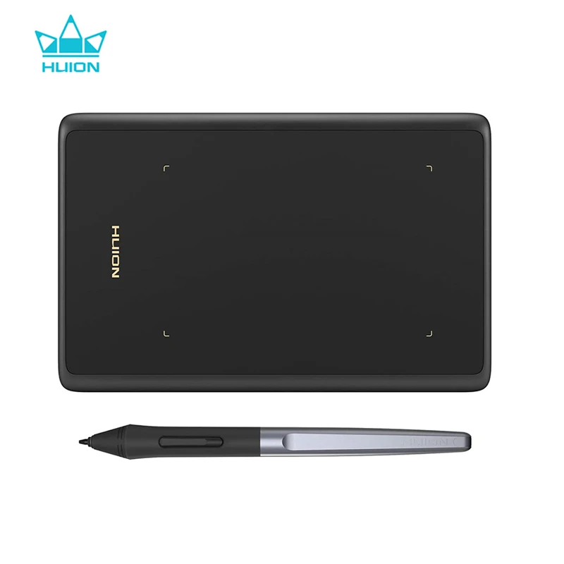 Tablet graficzny Huion H420X 4.17*2.6 Cal tablety do rysowania dla telefon z systemem Android komputera Mac cyfrowy rysik bateryjny podpis darmowy długopis
