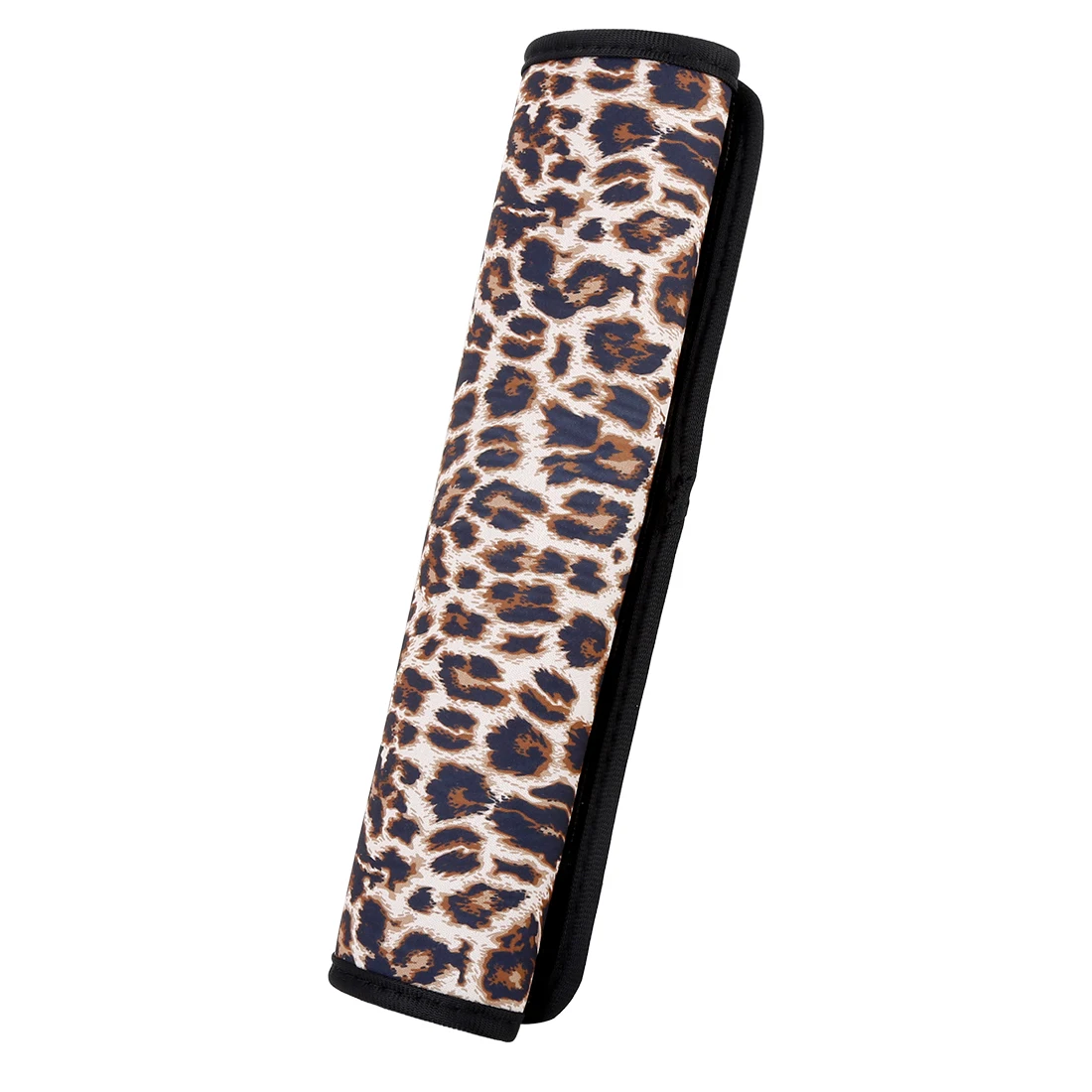 X Autohaux Non-Slip Neoprene Pure Leopard Pattern Soft Comfort Car Seat Belt Pads Cover