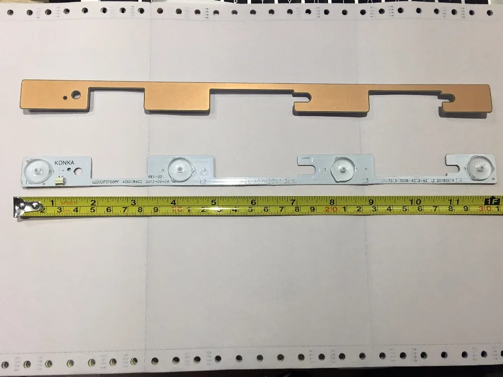 4PCS/LOT new and original for Konka LED32F3700PF light bar,35018402  backlight lamp LED strip 6v