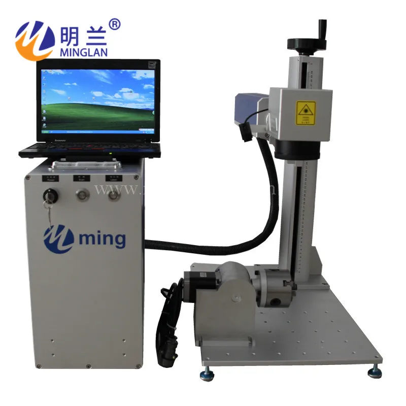 Hand Held Fiber Laser Marking Machine 20W 30W 50W 110*110mm