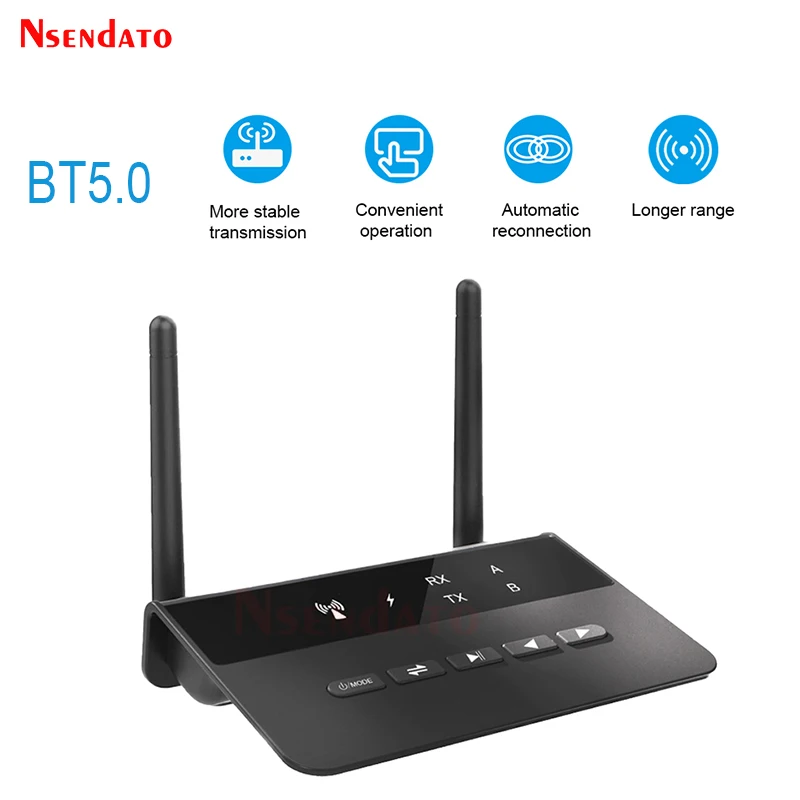 Аудиоприемник Bluetooth 5,0, 80 м, aptX LL, AAC, SBC, 3,5 мм, Aux, беспроводной аудиоадаптер, музыка для ТВ, автомобиля, ПК, наушников