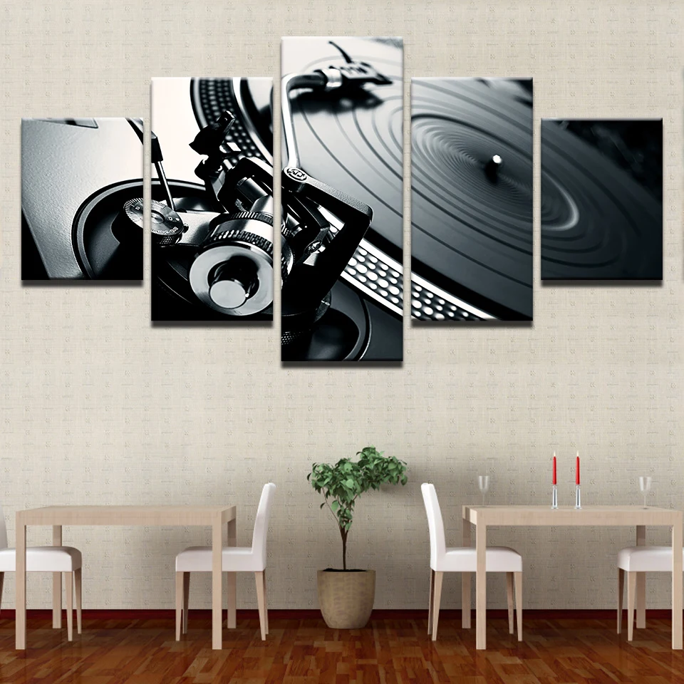 قماش صور المنزل جدار الفن إطار - مراجعة Picture Of Musical Instrument وسعره