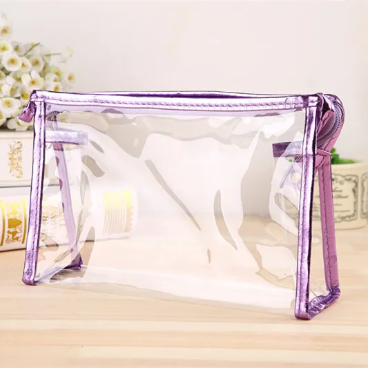 

Transparent Portable Make Up Women Makeup Organizer Bag Girls Cosmetic Bag Toiletry Travel Kits Storage Bag Hand Mujer Bolsas