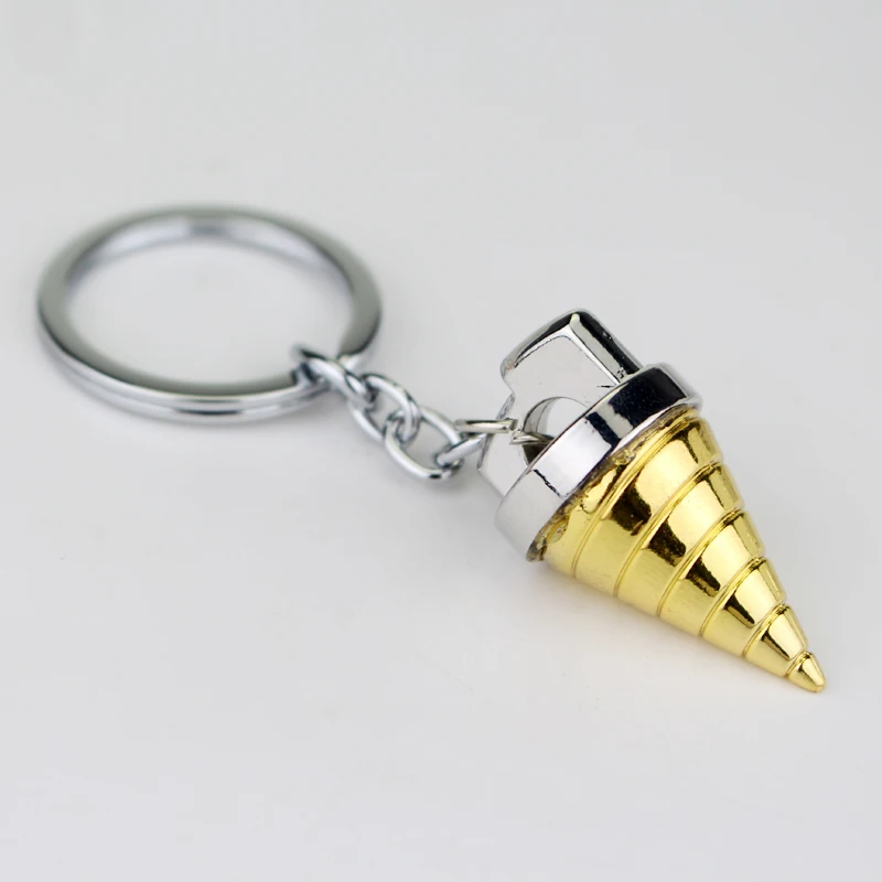 Hot Sale Latest Gurren Lagann Core Drill Keychain Drill of Simon Key Chain Kendant Jewelry Car Key Pendant Drop Shipping