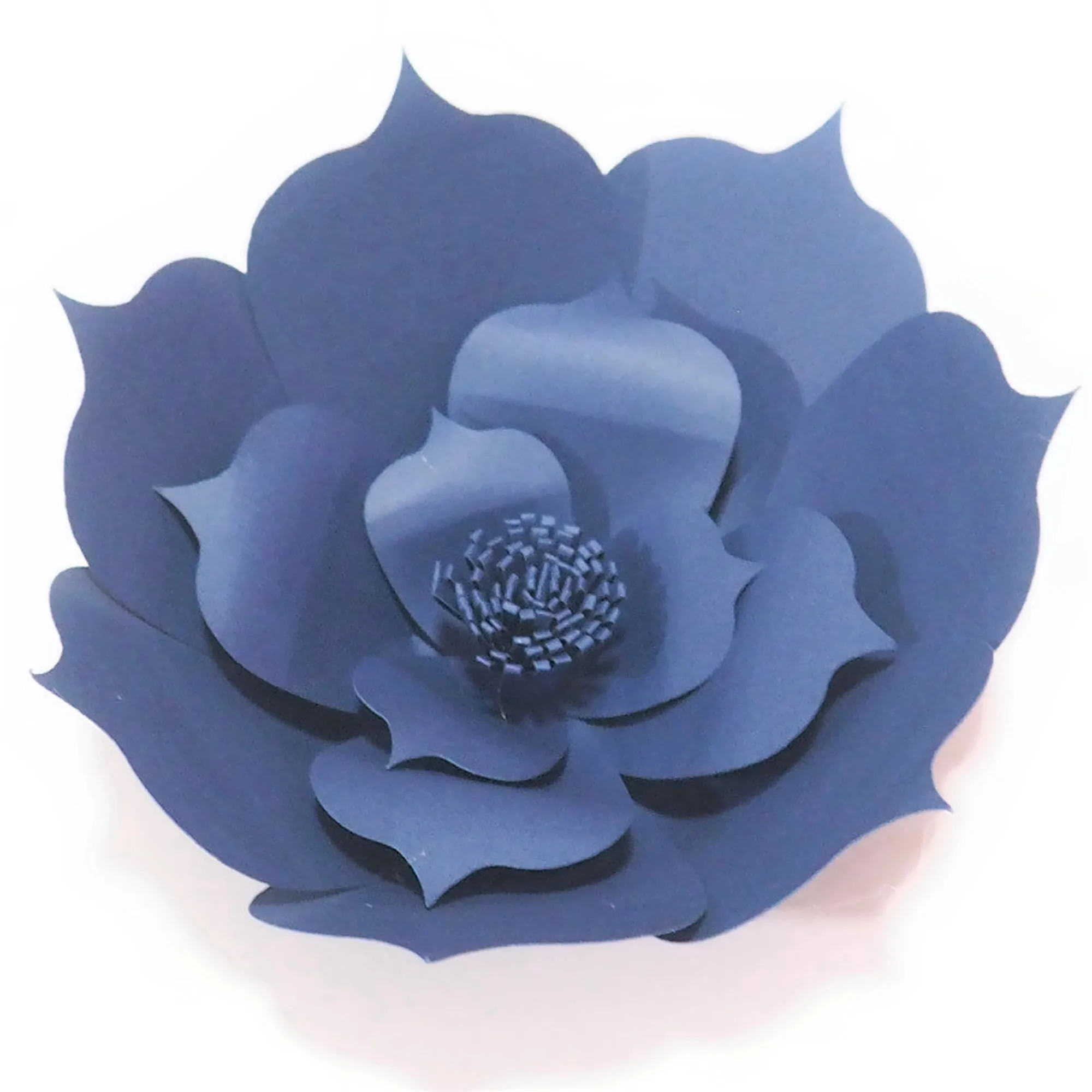 2 Pieces Half Made Giant Paper Flowers For Showcase Wedding Backdrops Props flores artificiais para decora o 3 Sizes Options