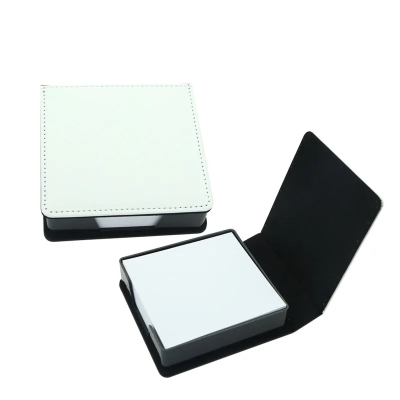 FREE SHIPPING 5pcs/lot Note Box Letter Box Notebook PU Leather Sublimation Blanks for Heat Press Printing DIY Gift