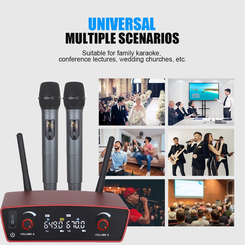 プロのワイヤレスマイク,屋外パフォーマンス,会議,コンピューター,ライブブロードキャスト,GAW-TW300