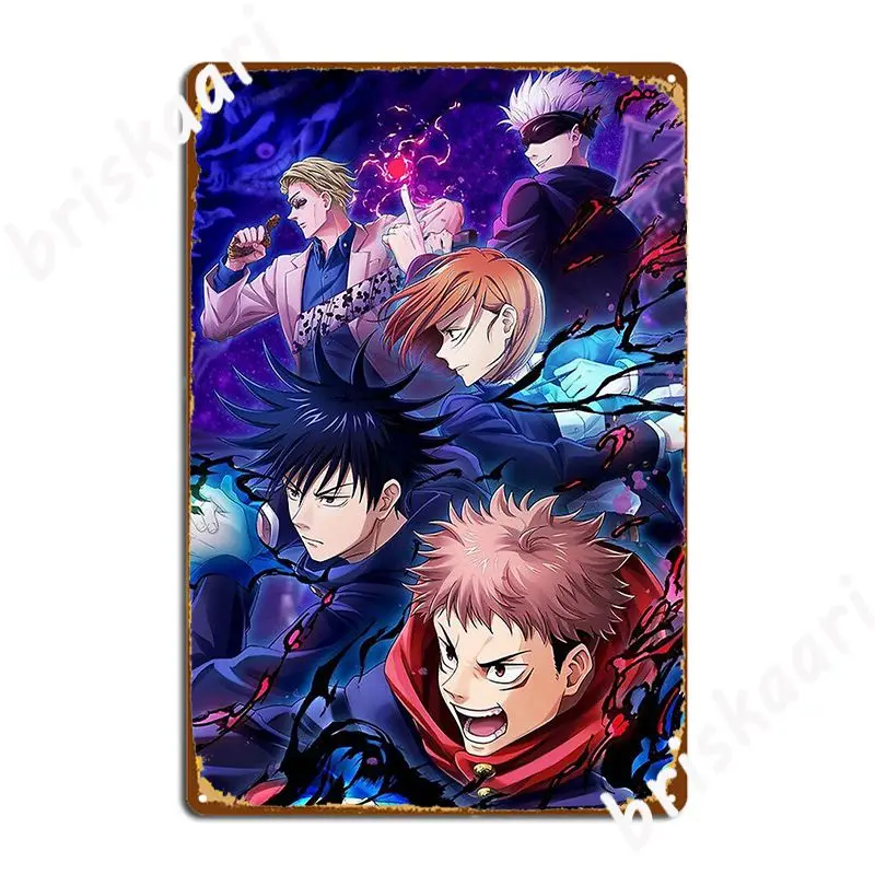 

Best Anime 2021 Metal Sign Wall pub Plates Classic Club Bar Tin sign Poster