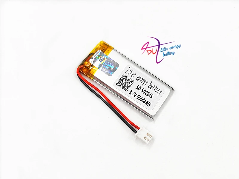 XHR-2P 2.54 3.7 600 V 502248 mAh 482249 bateria de polímero de lítio Bluetooth speaker sem fio de aprendizagem de máquina