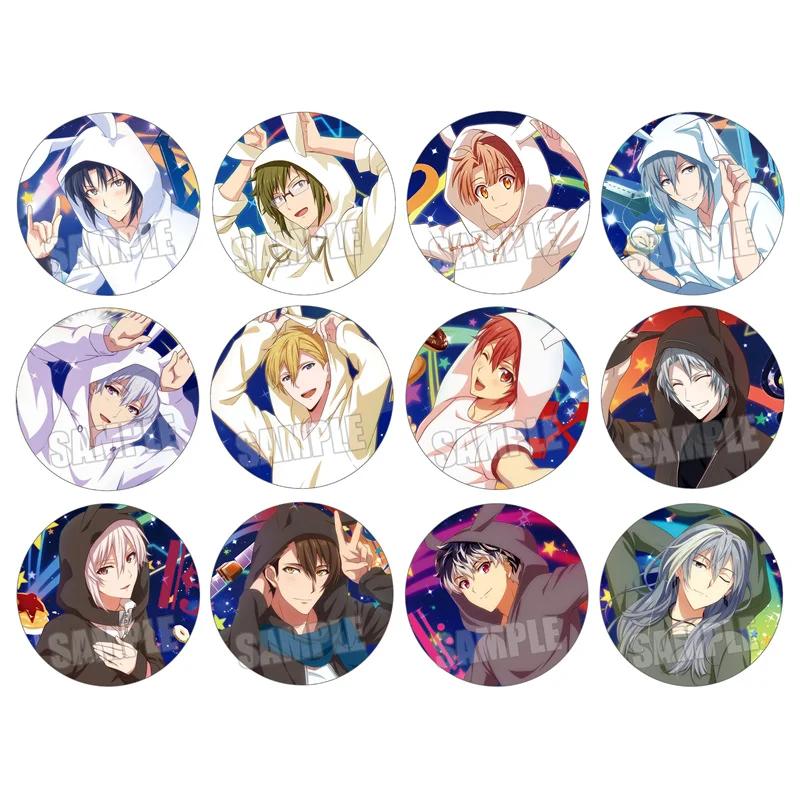 58mm Idolish7 badge YAOTOME GAKU Metal Brooch Round Icons