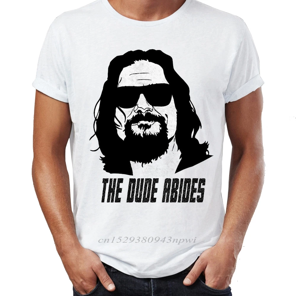 Men T Shirts The The Big Lebowski The Dude Abide Walter The Jesus Artsy Awesome Artwork Printed Tee