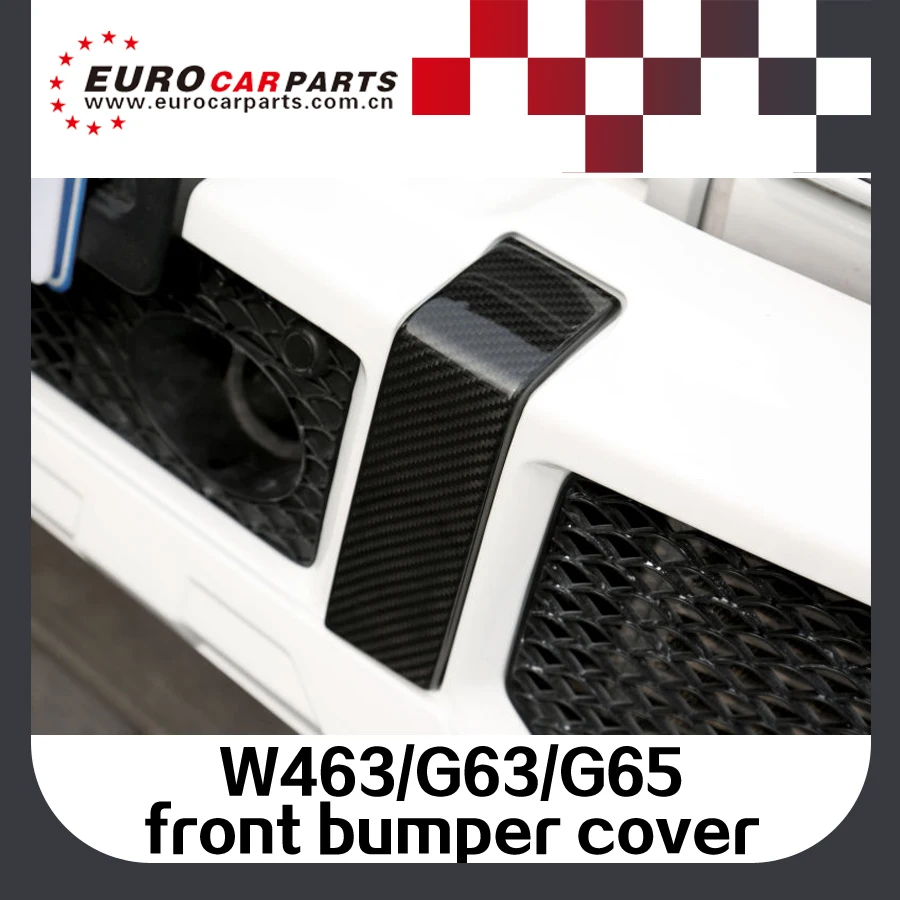 G classs w463 G63 front bumper cover fit for G63 G65 G wagen carbon finber bumpers Cover Holder Accessory fit for G63 G65