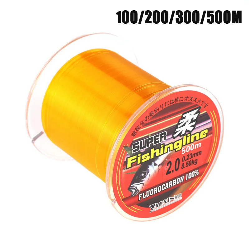 500M super Nylon Fishing Line Japanese Durable Monofilament Rock Sea Fishing Line pesca 8-46 LB 100/200/300/500m