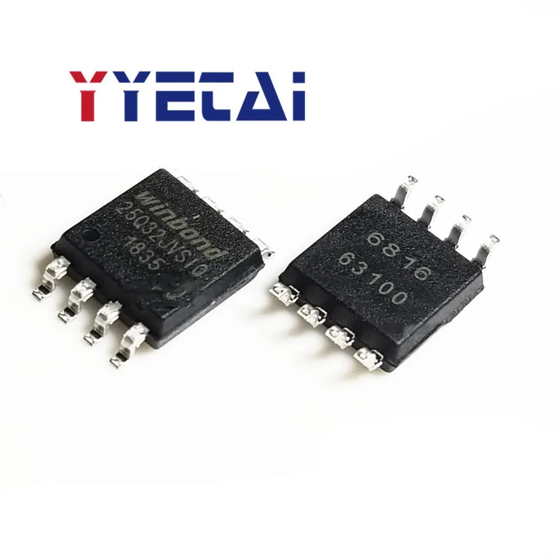 TAI 10PCS Brand new original W25Q32JVSSIQ W25Q32JVSIQ patch FLASH memory chip