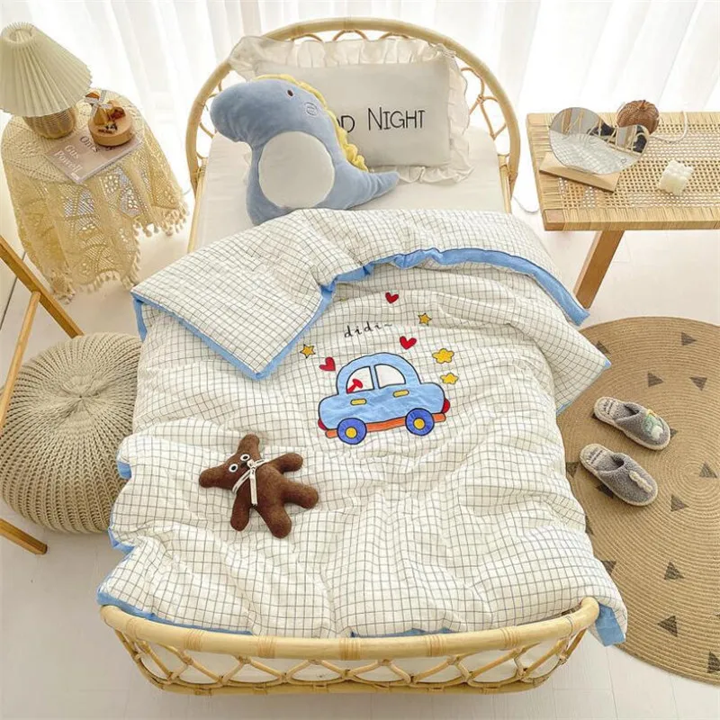 120x150cm 150x200cm Baby Warm Sleeping Blanket Autumn Winter Thick Kids Bedding Quilt Warm Children Sleeping Quilt Blanket