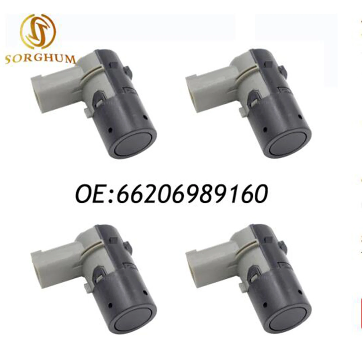 4PCS For BMW Backup Reverse Aid Object Parking Sensor PDC 66206989160 66206989091 66206989091,66216911834, 6911834, 66216938738