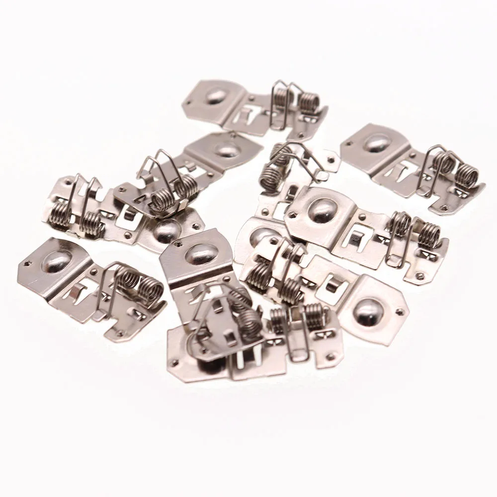 배터리 단자 스프링 접점 배터리 스프링 교체 부품, GBA용, 2 개