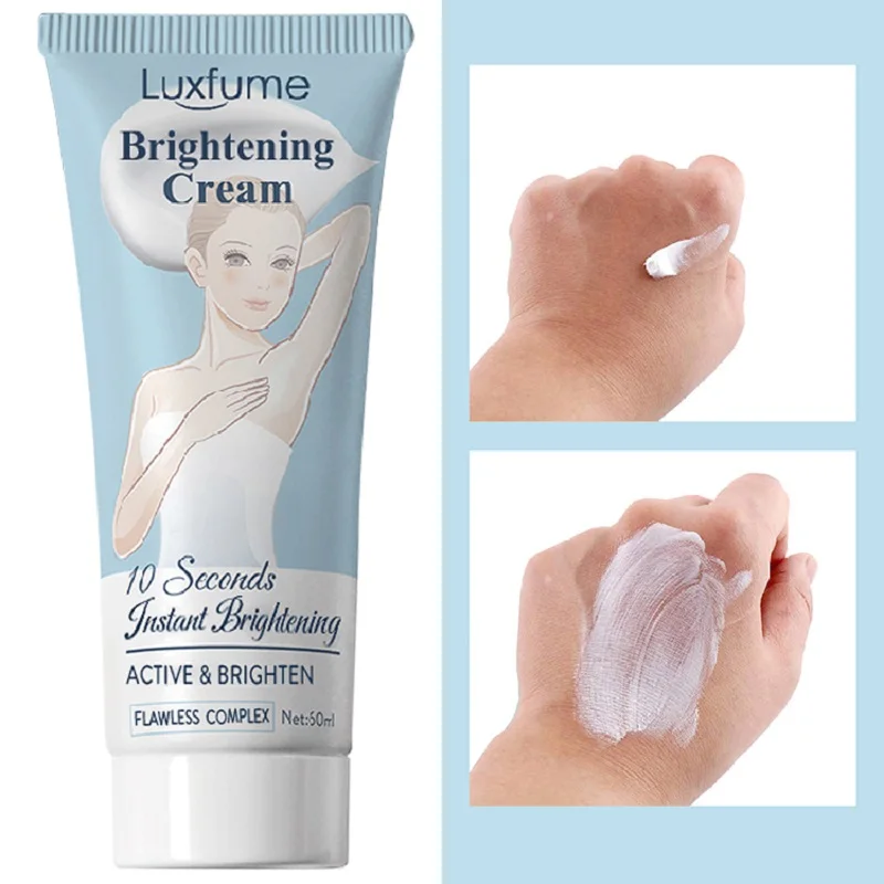 60ML Body Armpit Whitening Cream Skin Lightening Bleaching Cream Underarm Dark Legs Knees Skin Whitening Intimate Body Lotion