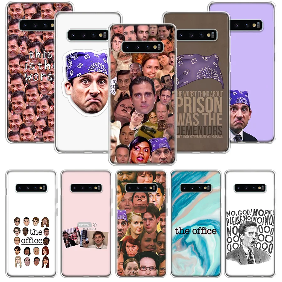 The Office Funny Humor Phone Case For Samsung Galaxy S23 S24 Ultra S20 FE S21 S22 Plus S10 S10E S9 S8 + Soft Cover Fundas