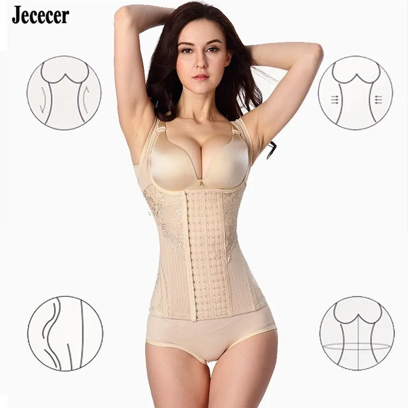 Women's Waist Trainer Corset Slimming Sheath Belt Body Seamless Shapewear Reductive Girdle Tummy Shaper Tops S-6xl