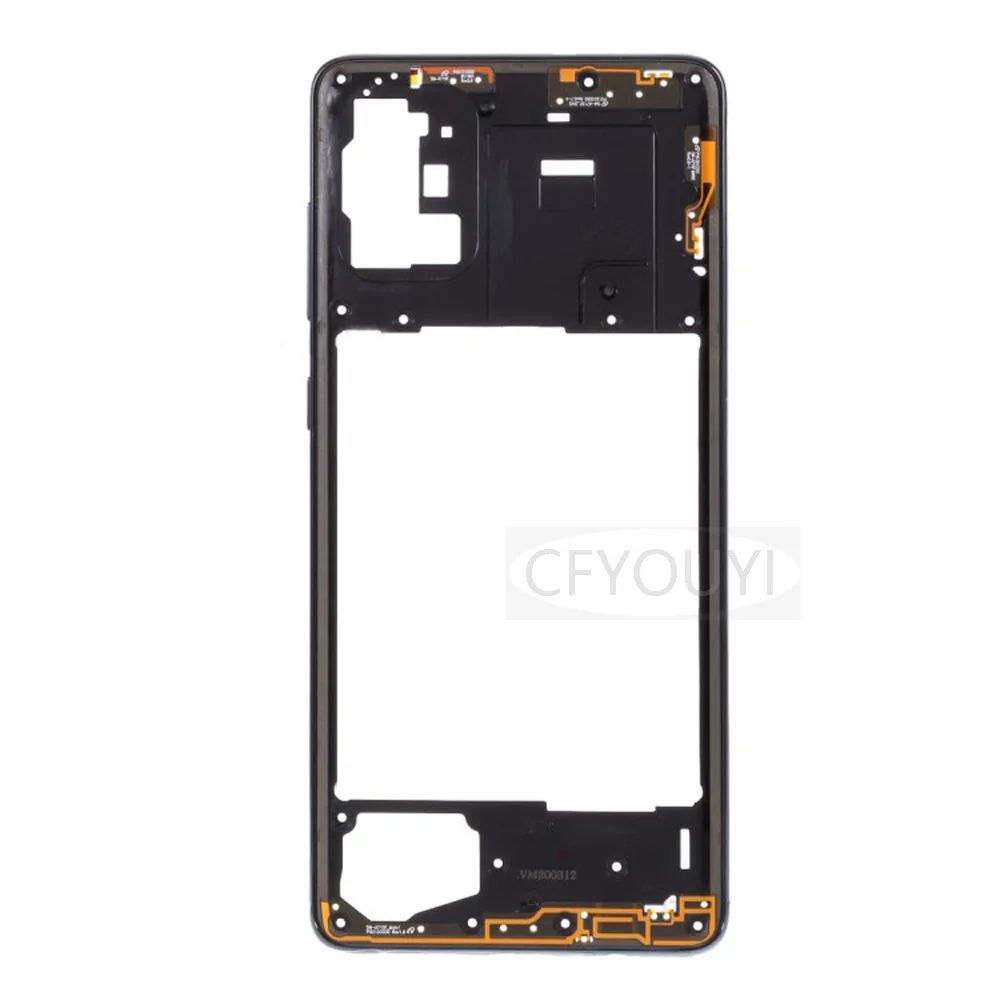 New For Samsung Galaxy A71 SM-A715 A715 Plastic Middle Plate Frame Repair Part